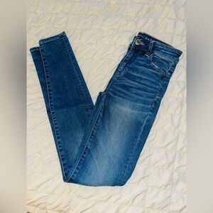 American Eagle Outfitters Women's Skinny Jeans in Blue